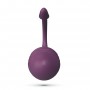 OVO VIBRATÓRIO RECARREGÁVEL COM COMANDO TAMAGO CRUSHIOUS ROXO