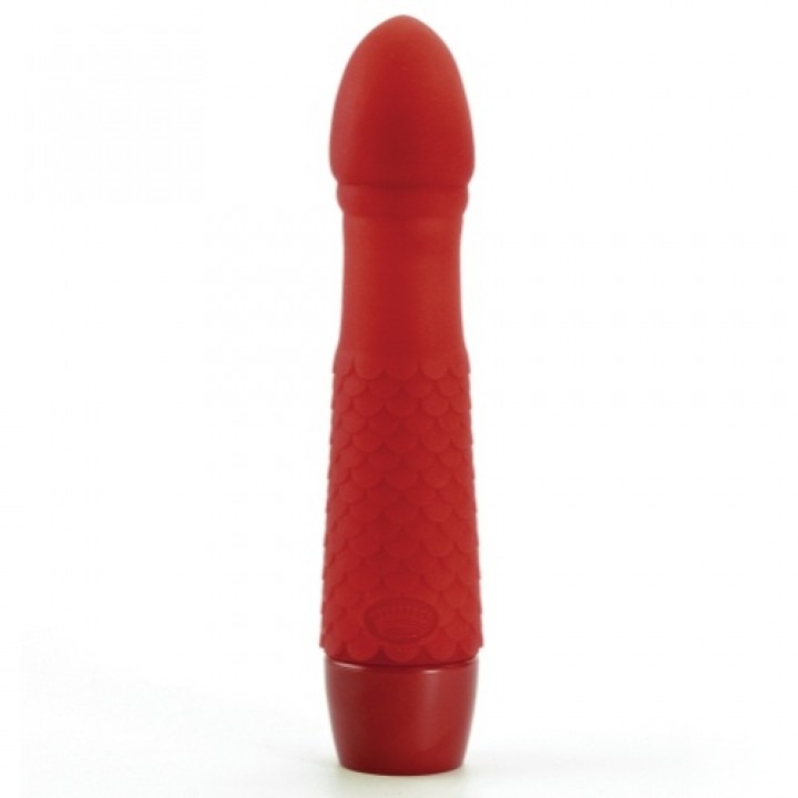 VIBRADOR BRIGIT VERMELHO EMBALAGEM BRANCA