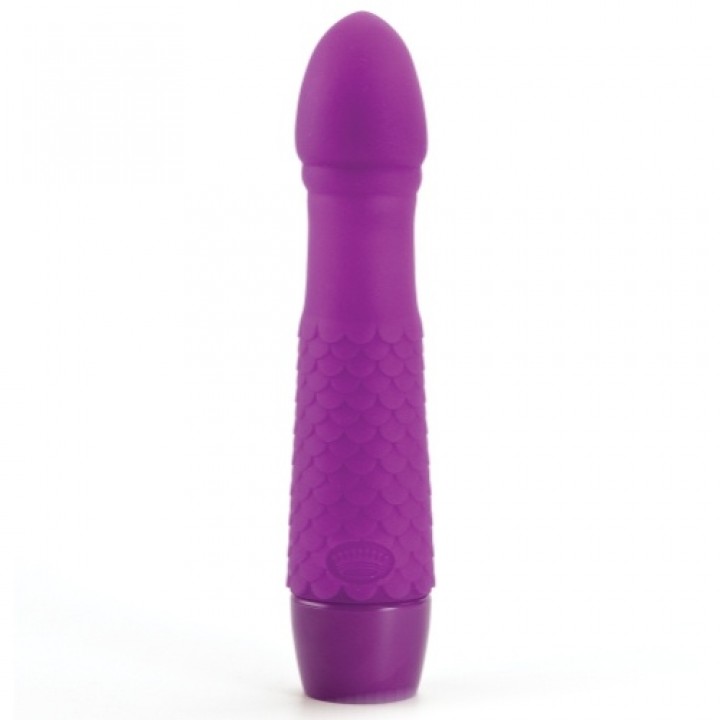 VIBRADOR BRIGIT ROXO EMBALAGEM BRANCA