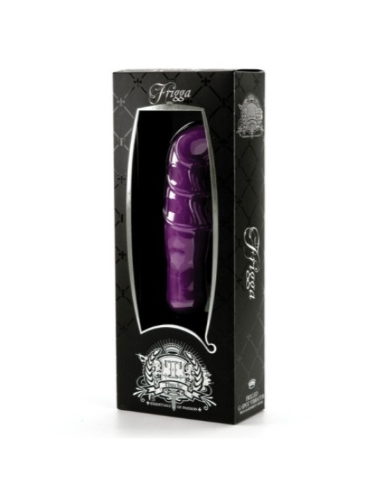 VIBRADOR FRIGGA ROXO EMBALAGEM PRETA