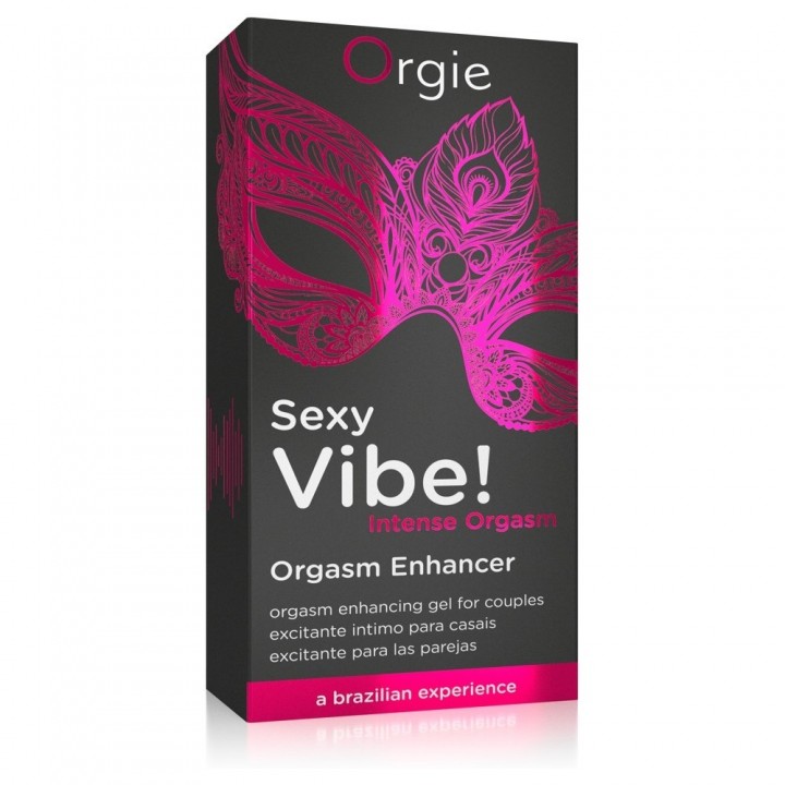 GEL COM VIBRAÇÃO INTENSE ORGASM 15ML ORGIE