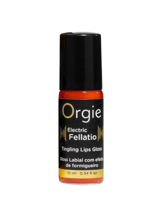 GLOSS COM EFEITO VIBRATÓRIO ELECTRIC FELLATIO 10ML ORGIE