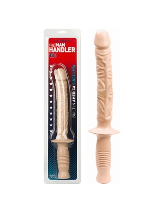 DILDO COM CABO MANHANDLER BRANCO