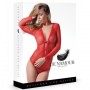 BODY DE REDE VERMELHO - 36-38 S/M