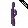 TESTER VIBRADOR NIVA ROTATING RABBIT ROXO VIVE