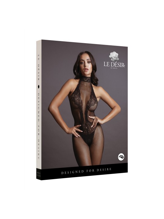 CATSUIT FISHNET AND LACE LE DÉSIR - T. ÚNICO