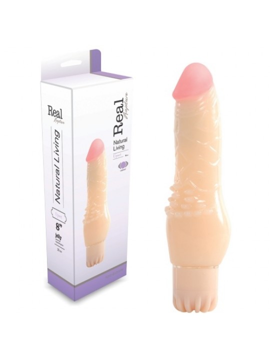 VIBRADOR JELLY REAL RAPTURE UPSET 8''