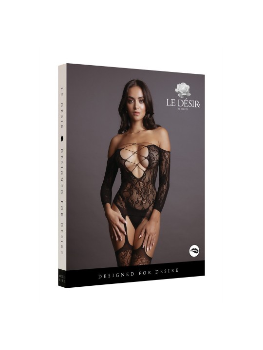 CATSUIT CRISS CROSS NECK LE DÉSIR - T. ÚNICO