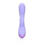 VIBRADOR SMOOTH SILICONE RABBIT DIGITAL LAVENDER LOVELINE