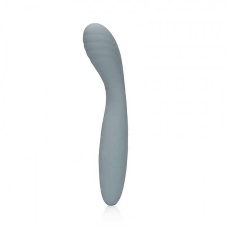 VIBRADOR ULTRA SOFT SILICONE G-SPOT BASALT GREY LOVELINE
