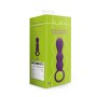 PLUG ANAL COM VIBRAÇÃO EM FORMA DE LÁGRIMAS CLEAR PURPLE LOVELINE