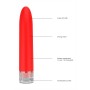 VIBRADOR ELENI LUMINOUS NEON COLLECTION VERMELHO