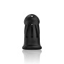 JAULA MODEL 27 ULTRA SOFT SILICONE CHASTITY PRETO MANCAGE