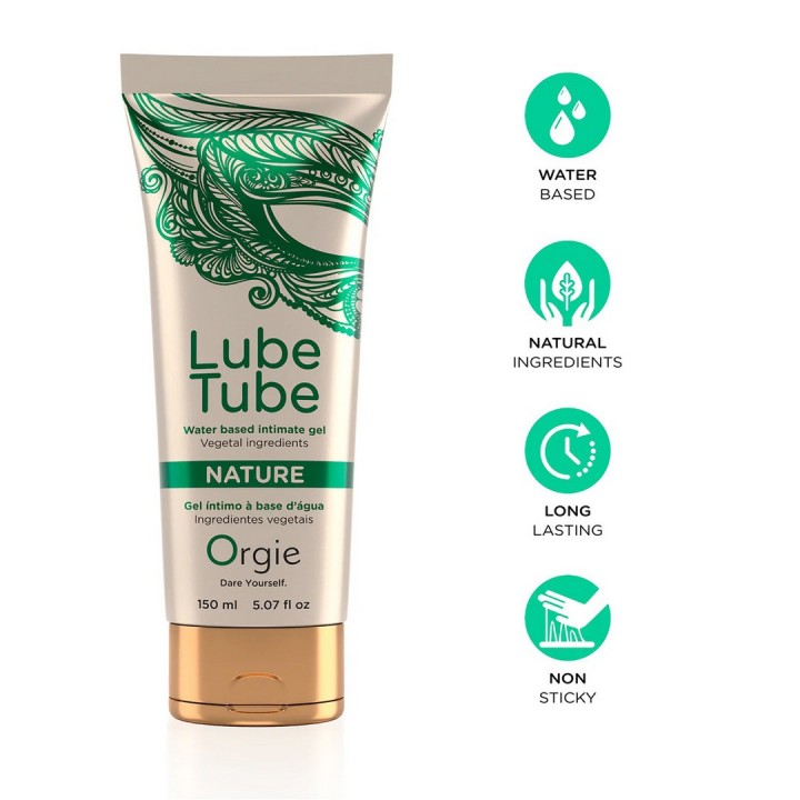 LUBRIFICANTE À BASE DE ÁGUA NATURE 5 FL OZ 150ML ORGIE