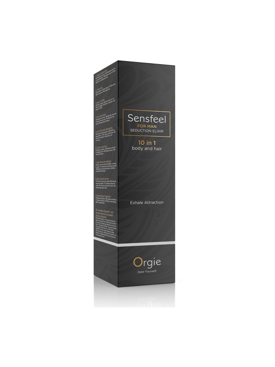 LOÇÃO PARA CORPO E CABELO COM FEROMONAS SENSFEEL FOR MEN 3.38 FL OZ 100ML ORGIE