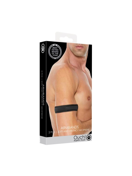 FAIXA DE BRAÇO EM NEOPRENE PRETA OUCH!