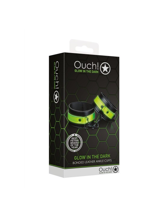 ALGEMAS PARA TORNOZELOS FLUORESCENTES GLOW IN THE DARK OUCH!